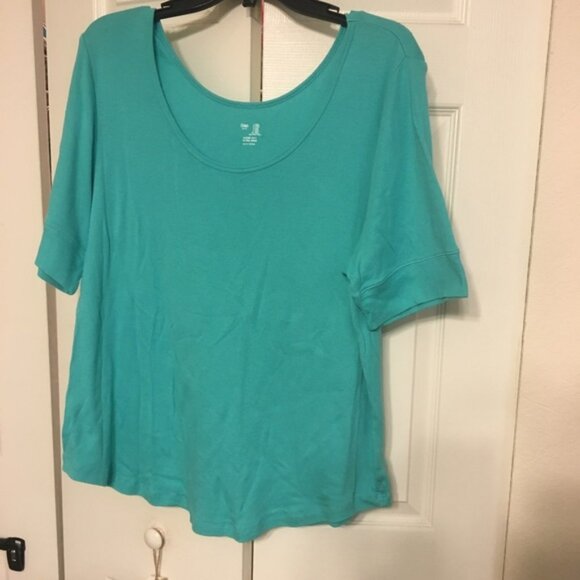 Gap Turquoise T-Shirt - Picture 1 of 3
